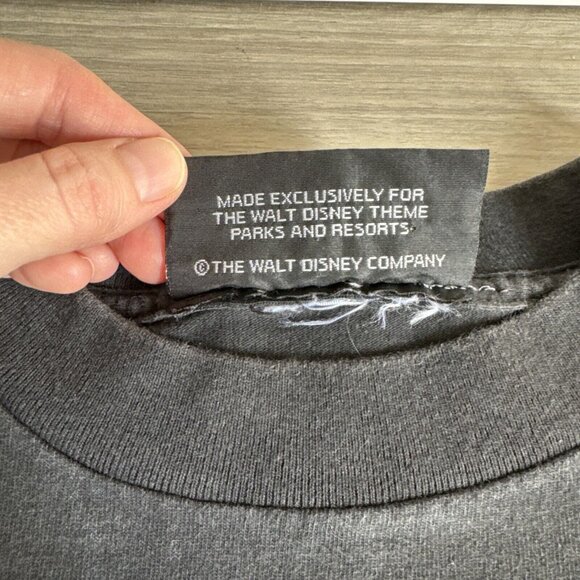 Rare VTG DISNEY Originals Walt Disney World Embroidered T Shirt 90s Rainbow‎ Med - Picture 4 of 11
